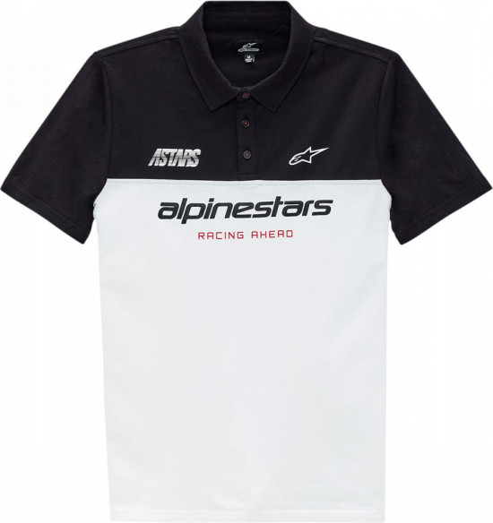 Tricou Polo Paddock White/Black 1213412002010
