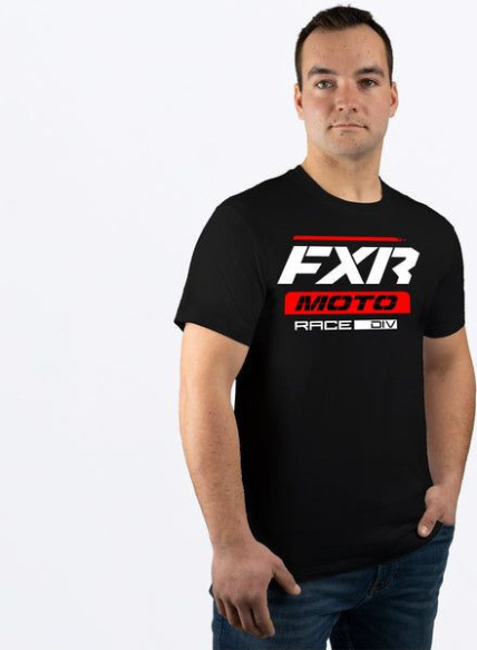 Tricou Moto Premium Black/Red