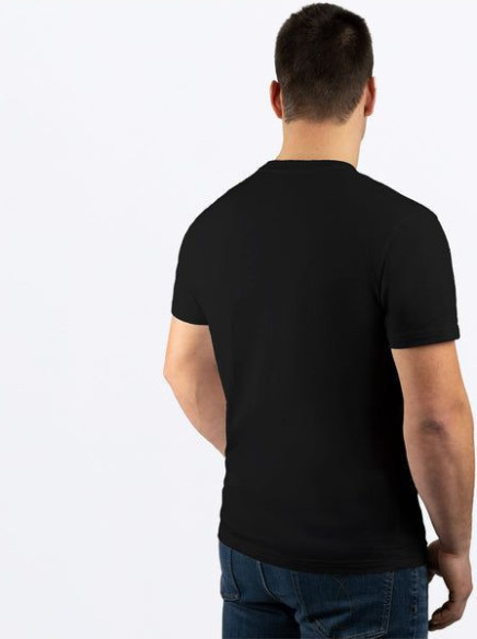 Tricou Moto Premium Black/Red