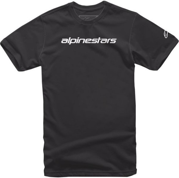 Tricou Linear Word Black/Grey