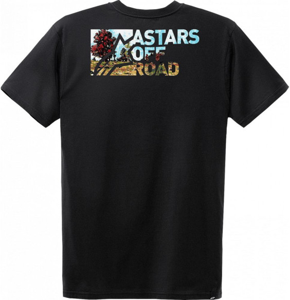 Tricou Painted Black