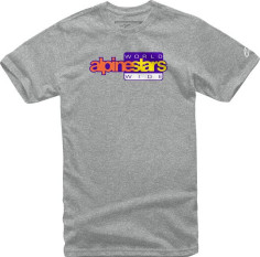 Tricou World Wide Grey