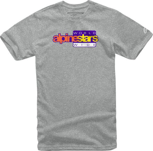 Tricou World Wide Grey