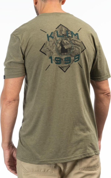 Tricou Discovery Tri-blend Military Green Frost/Dark Sea 24