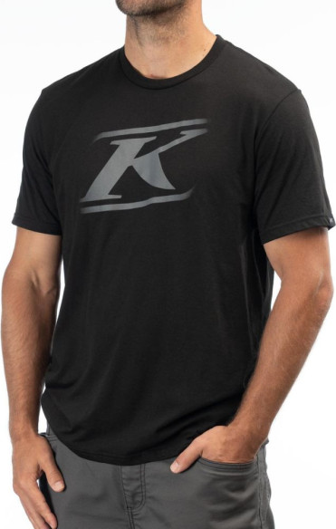 Tricou Drift Tri-blend Black/Castlerock 24