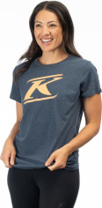Tricou Drift Tri-blend Navy Frost/Mock Orange 24