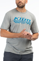 Tricou Foundation Tri-blend Heathered Gray/Imperial Blue 24