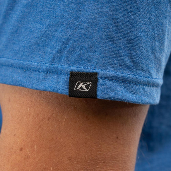 Tricou K Shield Crest Tri-blend Royal Frost/Golden Brown 24