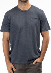 Tricou Mountain Peak Tri-blend Navy Frost/Dress Blues 24