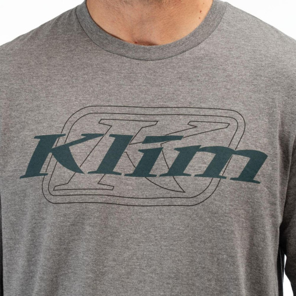 Tricou K Corp LS Gray Frost/Dark Sea 24