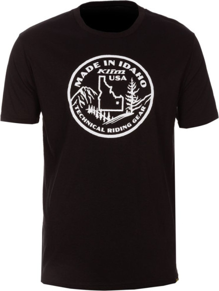 Tricou Made In Idaho Black/White 24