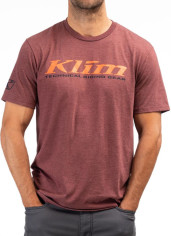 Tricou Copii K Corp SS T Maroon Frost/Red Orange 24