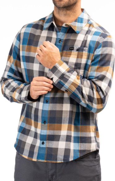 Camasa Alderson Midweight Flannel Imperial Blue Dress Blues 24