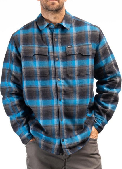 Camasa Bridger Fleece Lined Flannel Imperial Blue Dress Blues 24