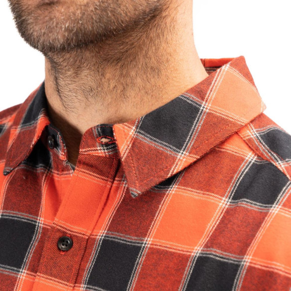 Camasa Cottonwood Midweight Flannel Chili Pepper Black 24