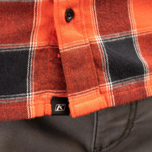 Camasa Cottonwood Midweight Flannel Chili Pepper Black 24