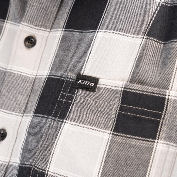 Camasa Cottonwood Midweight Flannel Monument Black 24