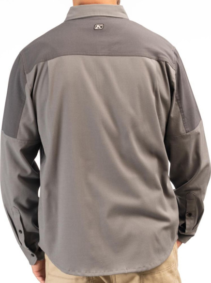 Camasa Phelps Midweight Stretch Flannel Castlerock Asphalt 24