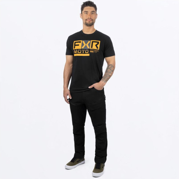 Tricou Ride Premium Black/Gold 24
