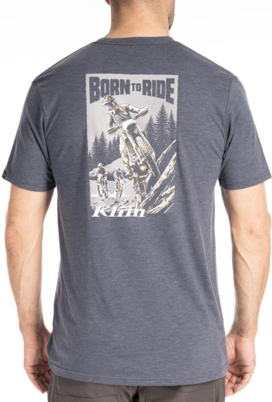 Tricou Saddle Mountain Tri-blend Navy Frost/Monument 24