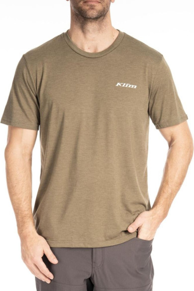 Tricou Hawley Tri-blend Military Green Frost/Russet Orange 24