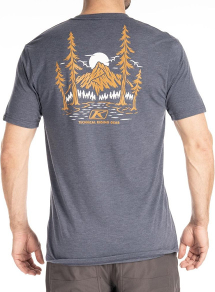 Tricou Hawley Tri-blend Navy Frost/Papyrus 24