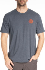 Tricou Live to Ride Tri-blend Navy Frost/Strike Orange 24