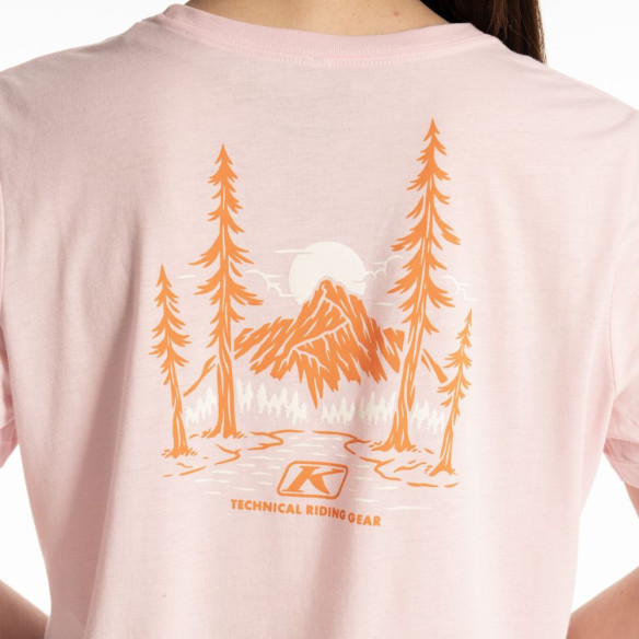 Tricou Canyon Tri-blend Pink/Golden Poppy 24