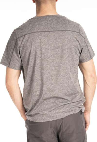 Tricou Static Peak Heathered Gray 24
