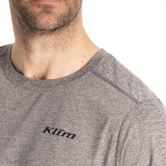 Tricou Static Peak Heathered Gray 24