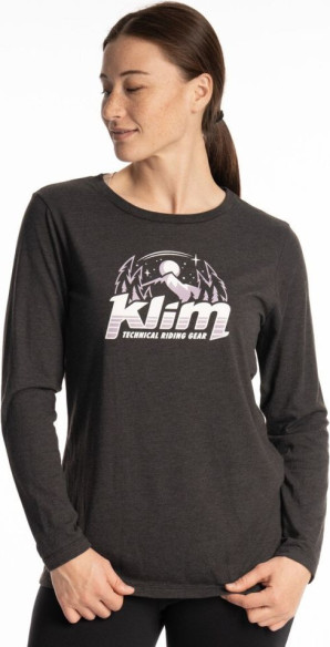 Tricou Estelle Tri-blend Black/Wisteria 25