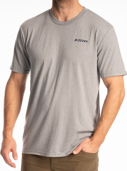Tricou Guts N' Glory Tri-blend Heathered Gray/Dress Blues 25