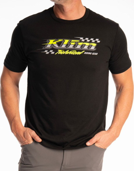 Tricou Heritage Tri-blend Black/Hi-Vis 25