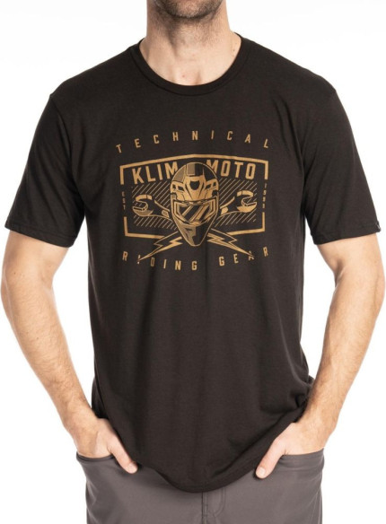 Tricou Petrol Tri-blend Black/Golden Brown 25