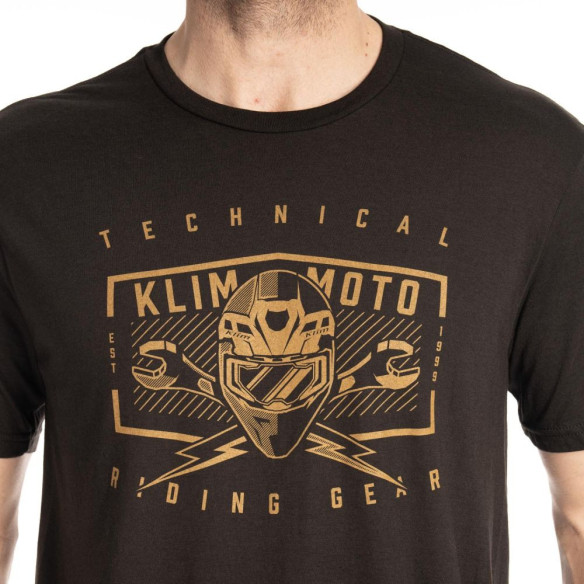 Tricou Petrol Tri-blend Black/Golden Brown 25