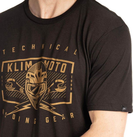 Tricou Petrol Tri-blend Black/Golden Brown 25