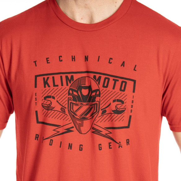 Tricou Petrol Tri-blend Classic Red/Black 25