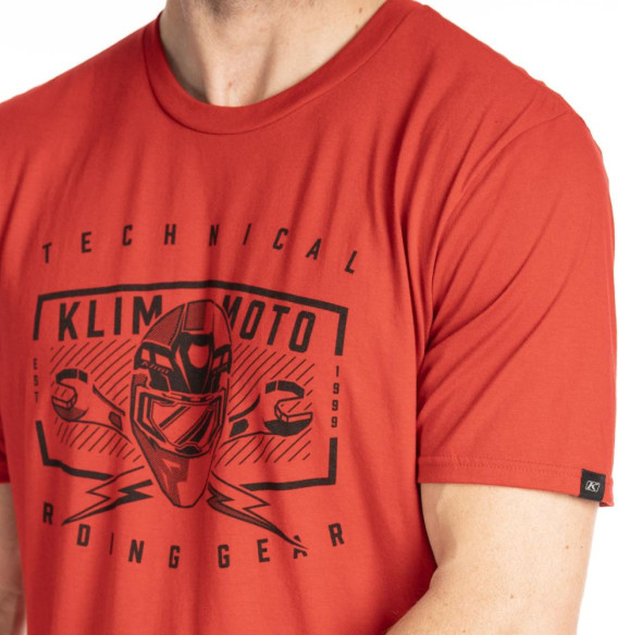 Tricou Petrol Tri-blend Classic Red/Black 25