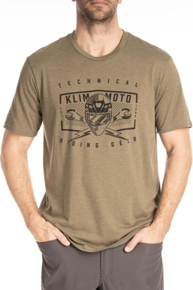Tricou Petrol Tri-blend Military Green Frost/Black 25