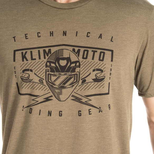 Tricou Petrol Tri-blend Military Green Frost/Black 25