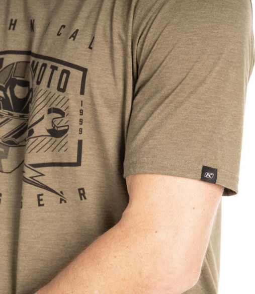 Tricou Petrol Tri-blend Military Green Frost/Black 25