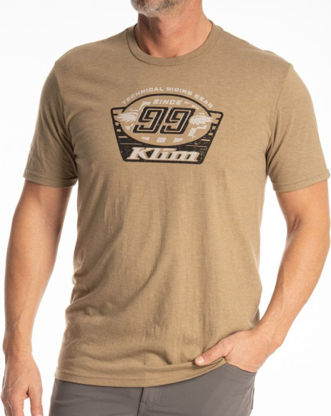 Tricou Pioneer 99 Tri-blend Coyote Brown Heather/Monument 25