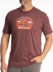 Tricou Pioneer 99 Tri-blend Maroon Frost/Peyote 25