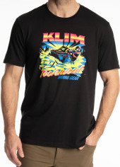 Tricou Snowcrest Tri-blend Black/Hi-Vis 25