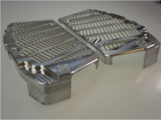 Protectie Radiator Aluminiu KTM/Husqvarna 17-20 Argintie
