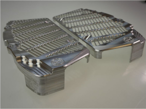 Protectie Radiator Aluminiu KTM/Husqvarna 17-20 Argintie