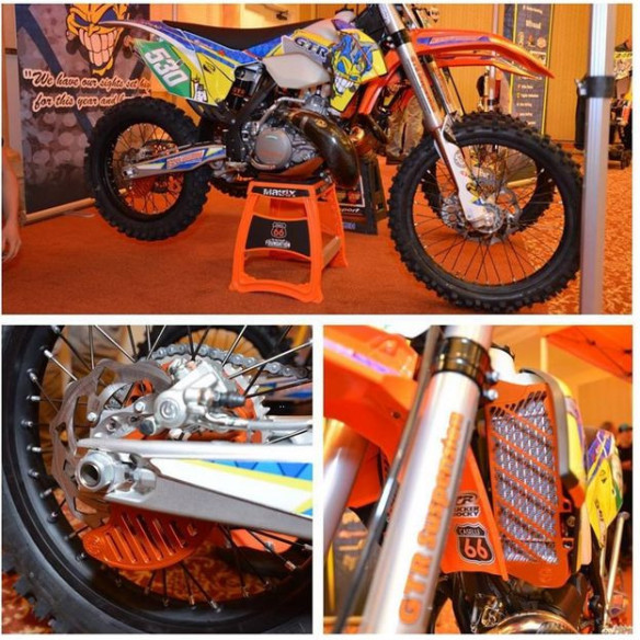 Protectie Disc Frana Spate cu Suport Etrier KTM 2004-2020