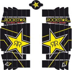 Stickere Rockstar Energy Protectii Radiator Honda A501l