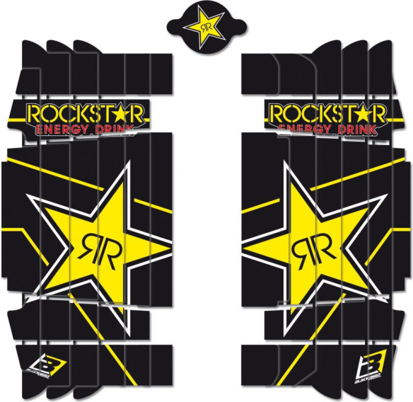 Stickere Rockstar Energy Protectii Radiator Honda A501l