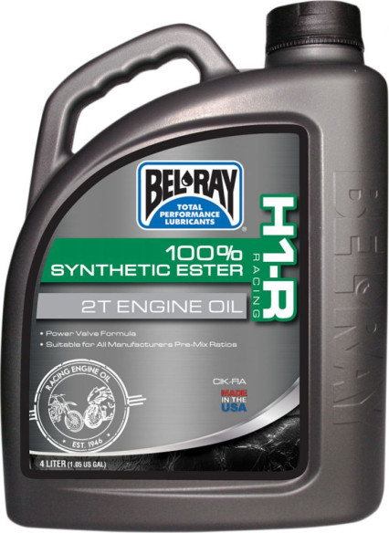 Ulei de motor H1-R RACING 100% SYNTHETIC ESTER 2T 4 l